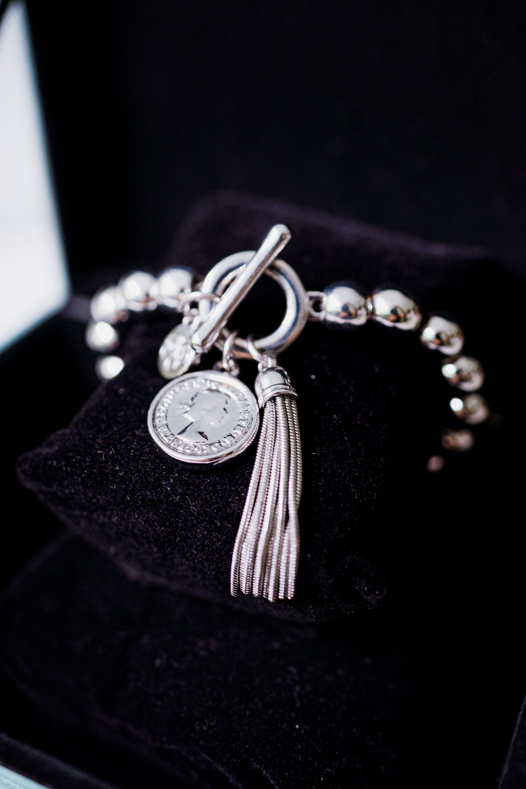 Bracelete Prata Moneda