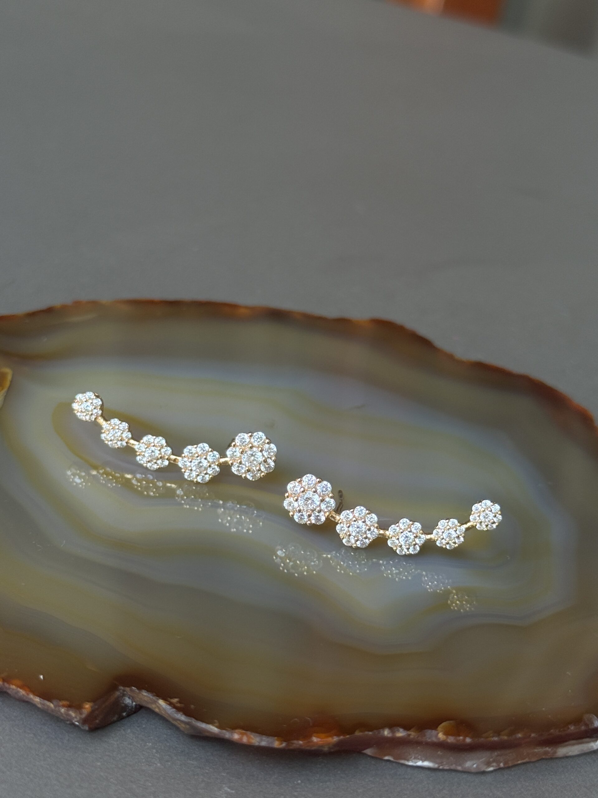 Brinco Constelação Floral