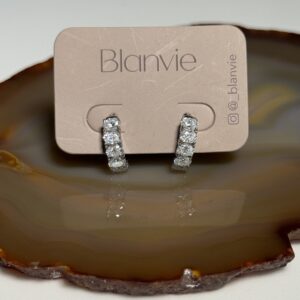 Brinco Moissanite Argola Eternity