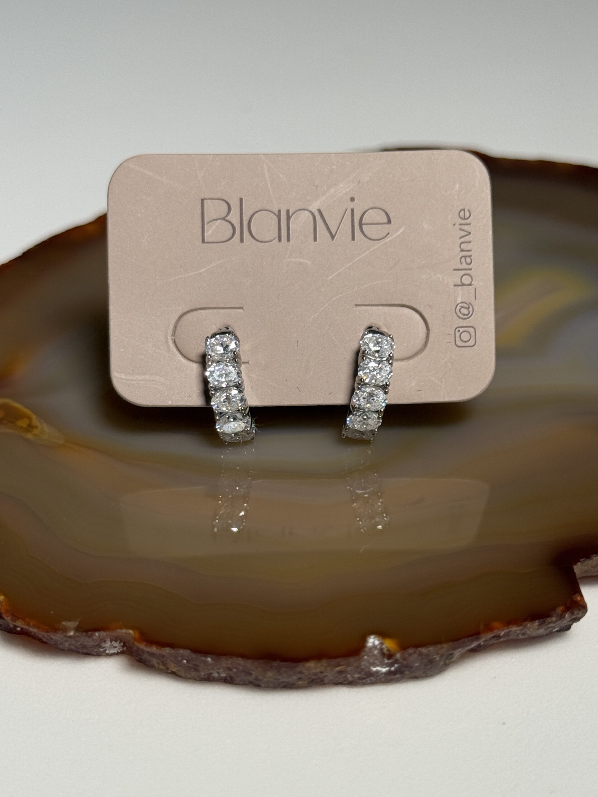 Brinco Moissanite Argola Eternity