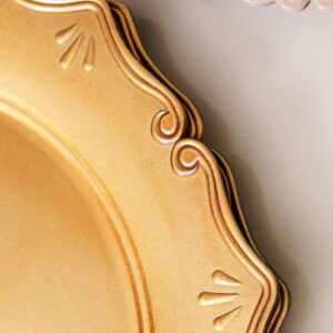 Sousplat Dourado Soleil