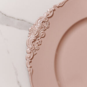 Sousplat Rose Royale