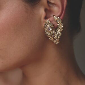 Brinco Pavão Vintage