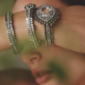 Pulseira Pavão Prata