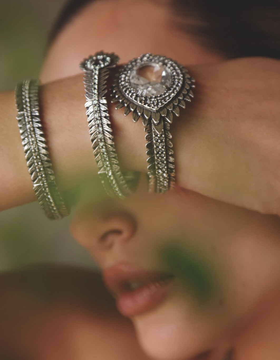 Pulseira Pavão Prata