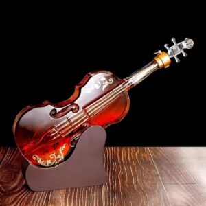 Decanter Violino em Vidro Artístico – Whisky