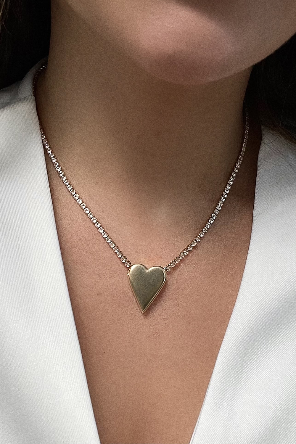 Colar Coração Gold