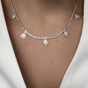 Colar Curto Riviera Gold