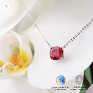 Colar com Rubi